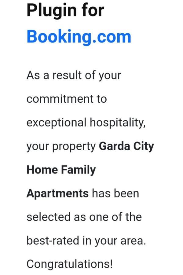 Garda City Home Family Apartments Bagian luar foto